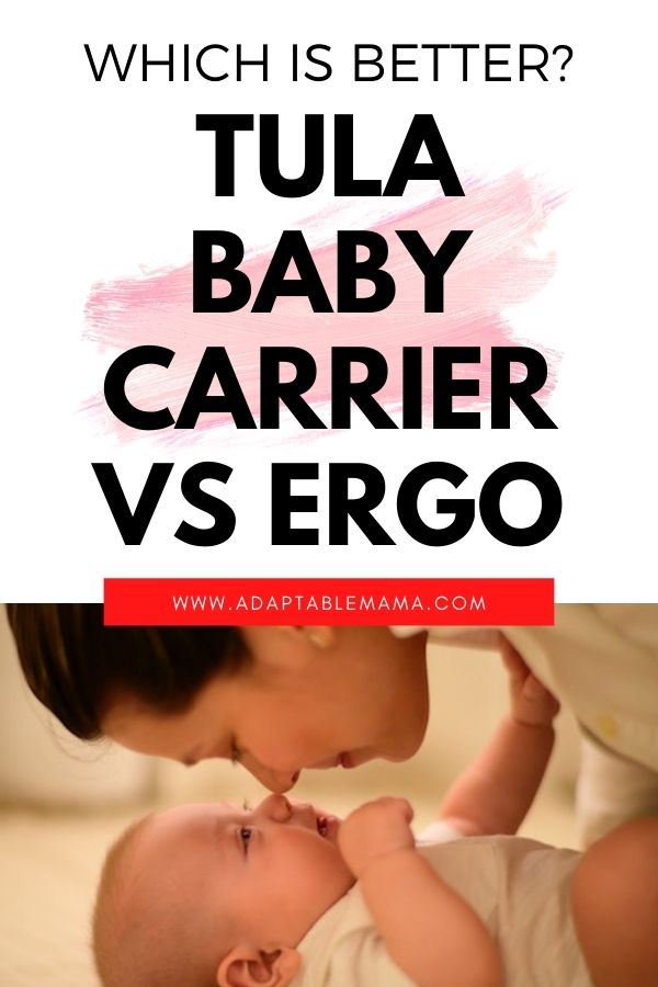 tula baby carrier vs ergo