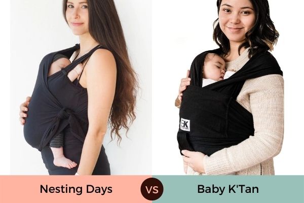 nesting days vs baby k'tan