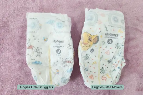 huggies little snugglers and little movers wetness indicator