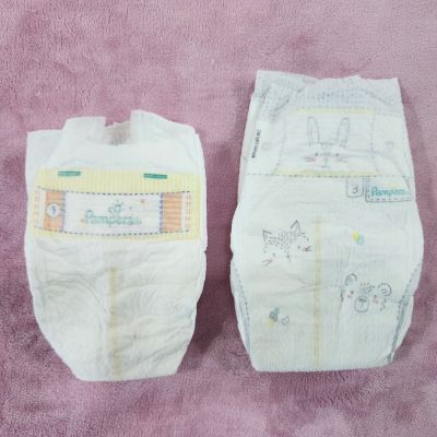 pampers swaddlers size 1 and size 3