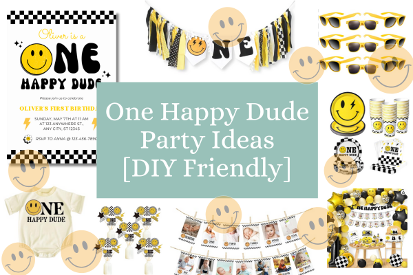 One Happy Dude Party Ideas [DIY Friendly]